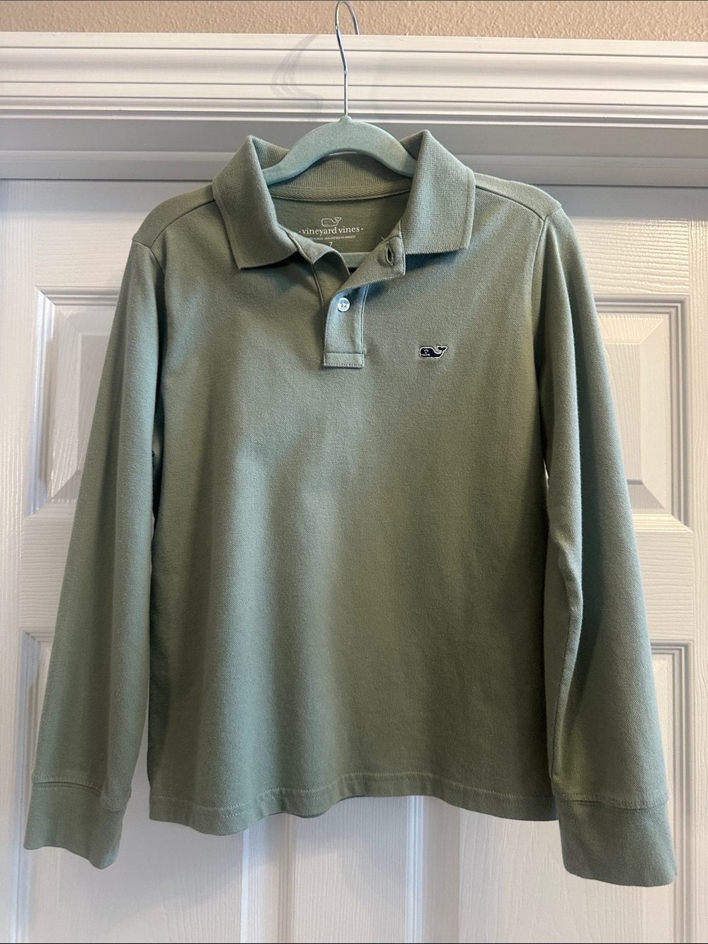 Vineyard Vines Long Sleeve Polo Shirt Size 7